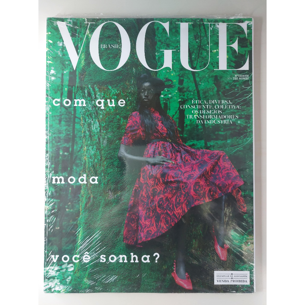 Revista Vogue Brasil 515 Nyaueth Agosto 2021 Lacrada