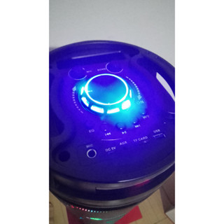 Caixa de Som Marshall, Grande GG, 2000W Potente, com Bluetooth, Regulador, Medio interno, Controle, Cabos Microfone, Leds, Dj