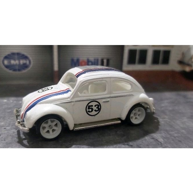 MATCHBOX VW HERBIE 1962 CUSTOM ESCALA 1.64 TAMANHO 7CM RODAS ESPECIAIS PNEUS DE BORRACHA NOVO COM EMBALAGEM
