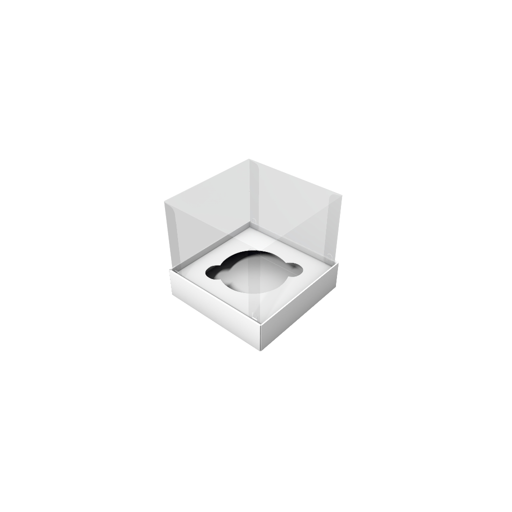 50 Caixas para 1 Cupcake ou Mini Bolo 10x10x7cm em Oferta na Shopee