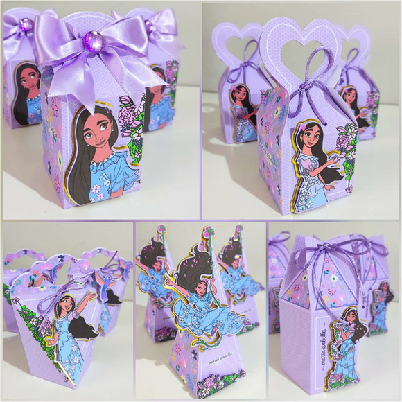 KIT FESTA PERSONALIZADA ISABELA ENCANTO/LEMBRANCINHA/ANIVERSARIO