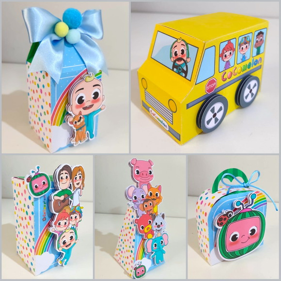 KIT PERSONALIZADOS  COCOMELON/LEMBRANCINHA/FESTA/ANIVERSARIO