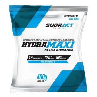 Isotônico em pó Hydramaxi 400g Sudract - Rende 10 Litros - Igual gatorade em pó