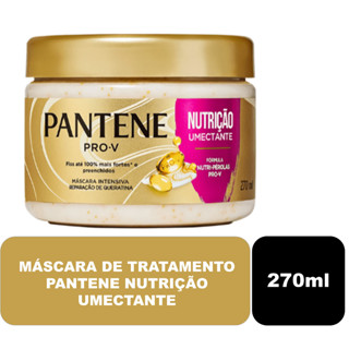 Máscara De Tratamento Pantene Nutrição Umectante 270ml