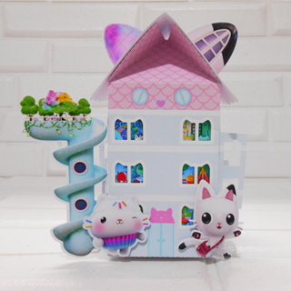 5/10/15/20/25 Caixas Casinha Personalizada Festa A CASA MÁGICA DA GABY em Oferta na Shopee