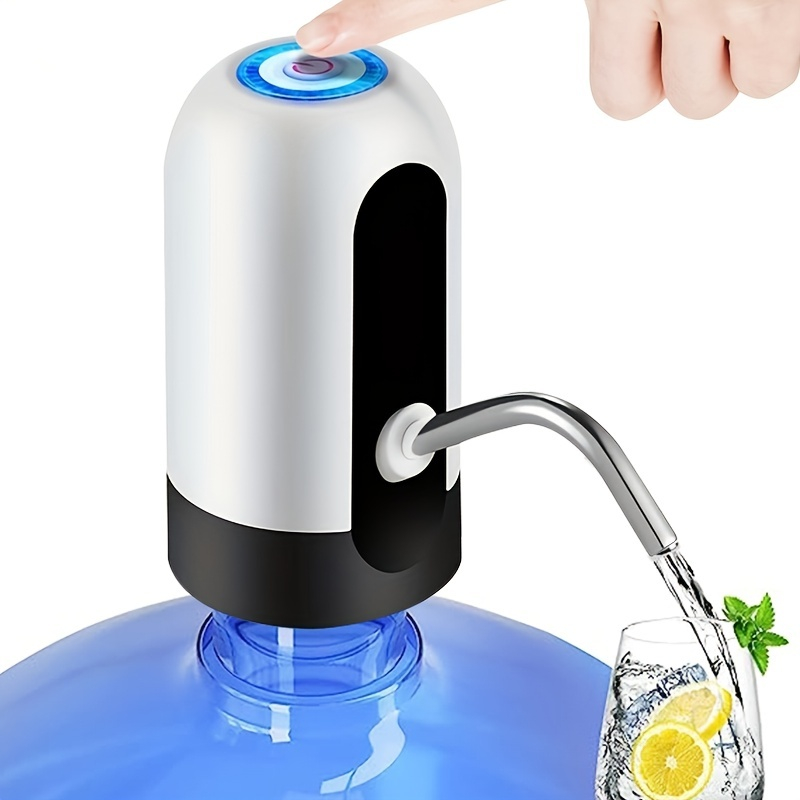 Bomba Elétrica De Galão Universal Com Carregamento USB Para Galão Garrafão De Água