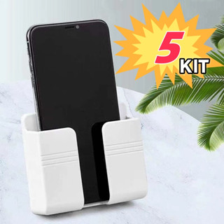 5 Pcs Suporte De Parede Multifuncional Caixa De Armazenamento Casa Para Carregar Remoto Um Slot Promoção