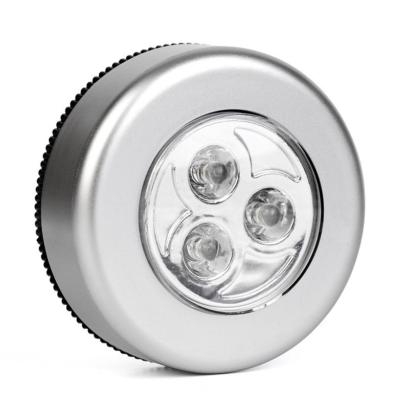 3 Pcs Lâmpada Adesiva De Emergência Com 3 LEDs Lampada Pequena Para Corredor/Parede/Armário