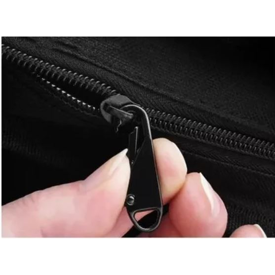 Puxador Zíper Universal de Metal Para Reparo Bolsa Mochila Carteira Malas de Viagem