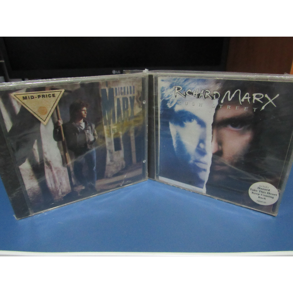 Lote 2 Cd´s - Richard Marx Repeat Offender Rush Street  *IMPORTADO* Novo Lacrado