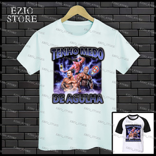 Camiseta Cbum Arnold e Phil Heath "Tenho Medo de Agulha" Unissex, Blusa Camisa Treino, Bodybuilding