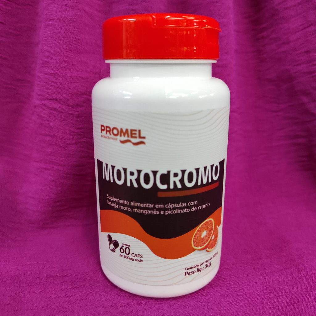 MOROCROMO 60 Cápsulas Promel [ escolher 1 unidades ou kit com 2 unidades ou kit com 3 unidades ]