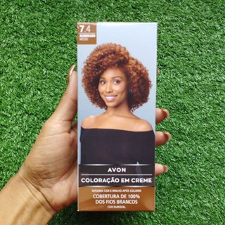 Avon Coloração em Creme 7.4 Acobreado Médio