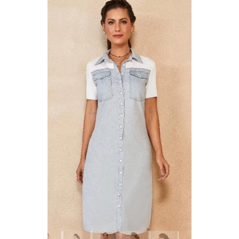 Vestido Chamise Titanium jeans
