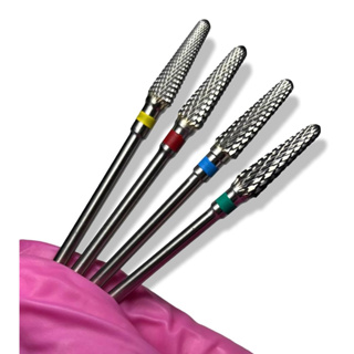 Broca de tungstênio cônica fina para alongamento de unhas/unhas de gel em Oferta na Shopee