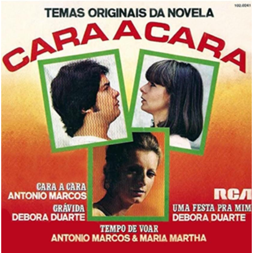 CD NOVELA CARA A CARA - TEMAS ORIGINAIS DA NOVELA