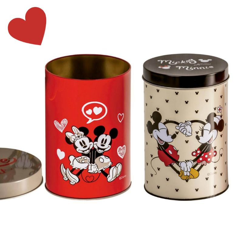 Lata Mickey Mouse - Minnie Mouse. Lata Disney amor - Avon - A escolher