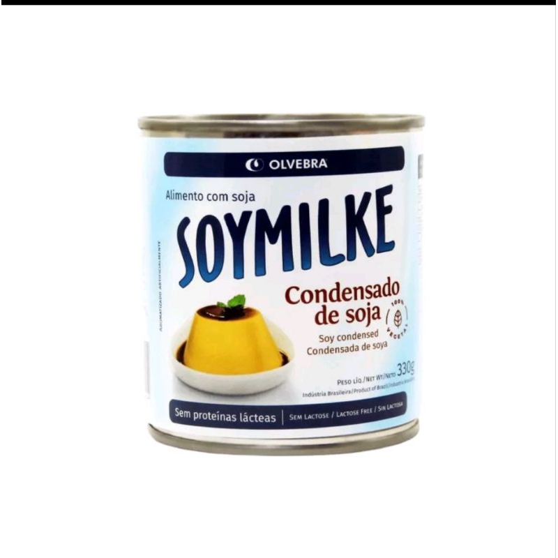 Leite Condensado de Soja Soymilke 330g Sem Lactose