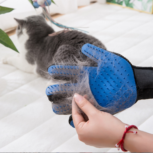 Luvas Magnéticas Do Cabelo Do Animal/ Luva Para Pentear Cachorro  Promoção