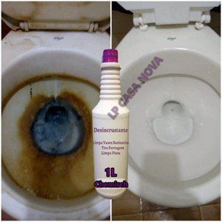 Detergente Limpador Produto Roxinho Para Desencardir Vaso Sanitario Sem Esforço 1L- Direto da Fabrica