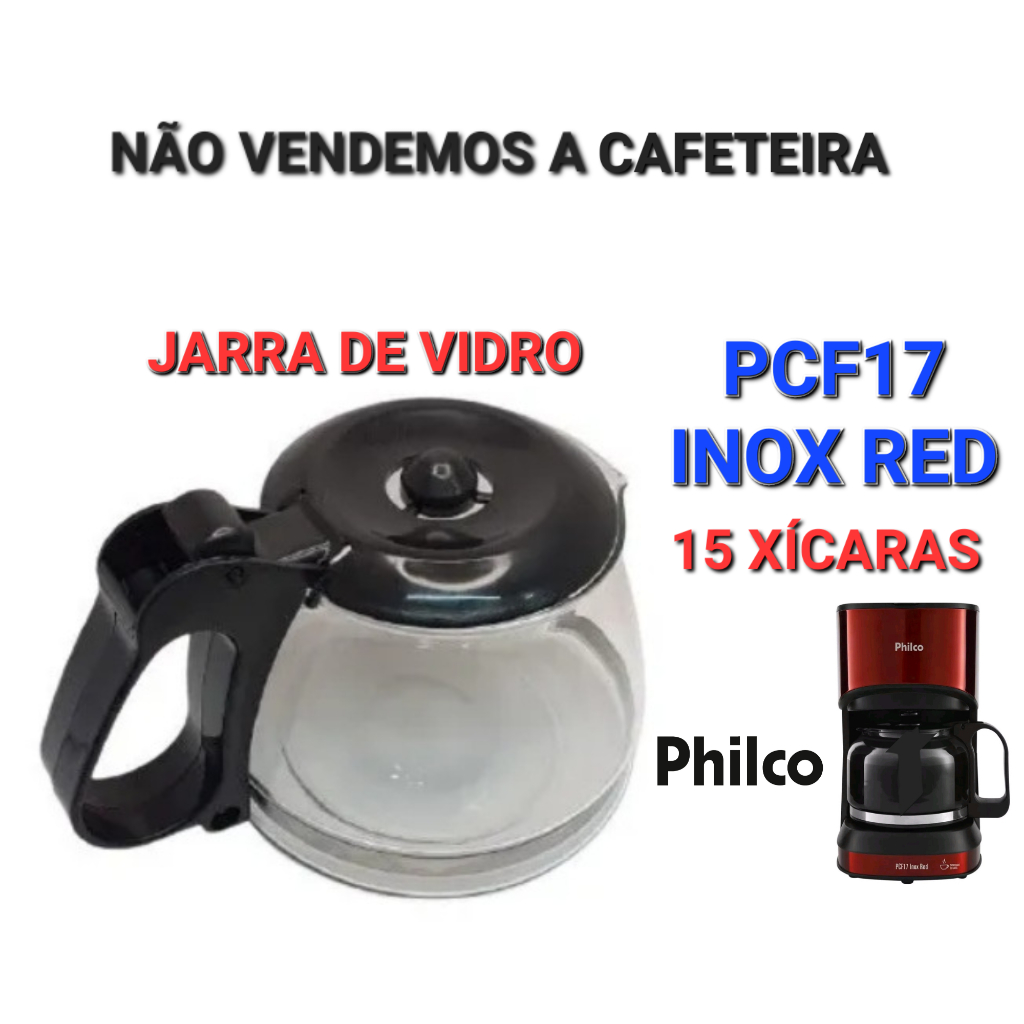 JARRA CAFETEIRA PHILCO PCF17 - 15 XÍCARAS - COMPATÍVEL