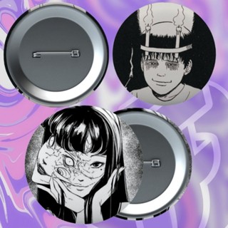 Junji Ito Button/Botton Pin Alfinete broche Tomie