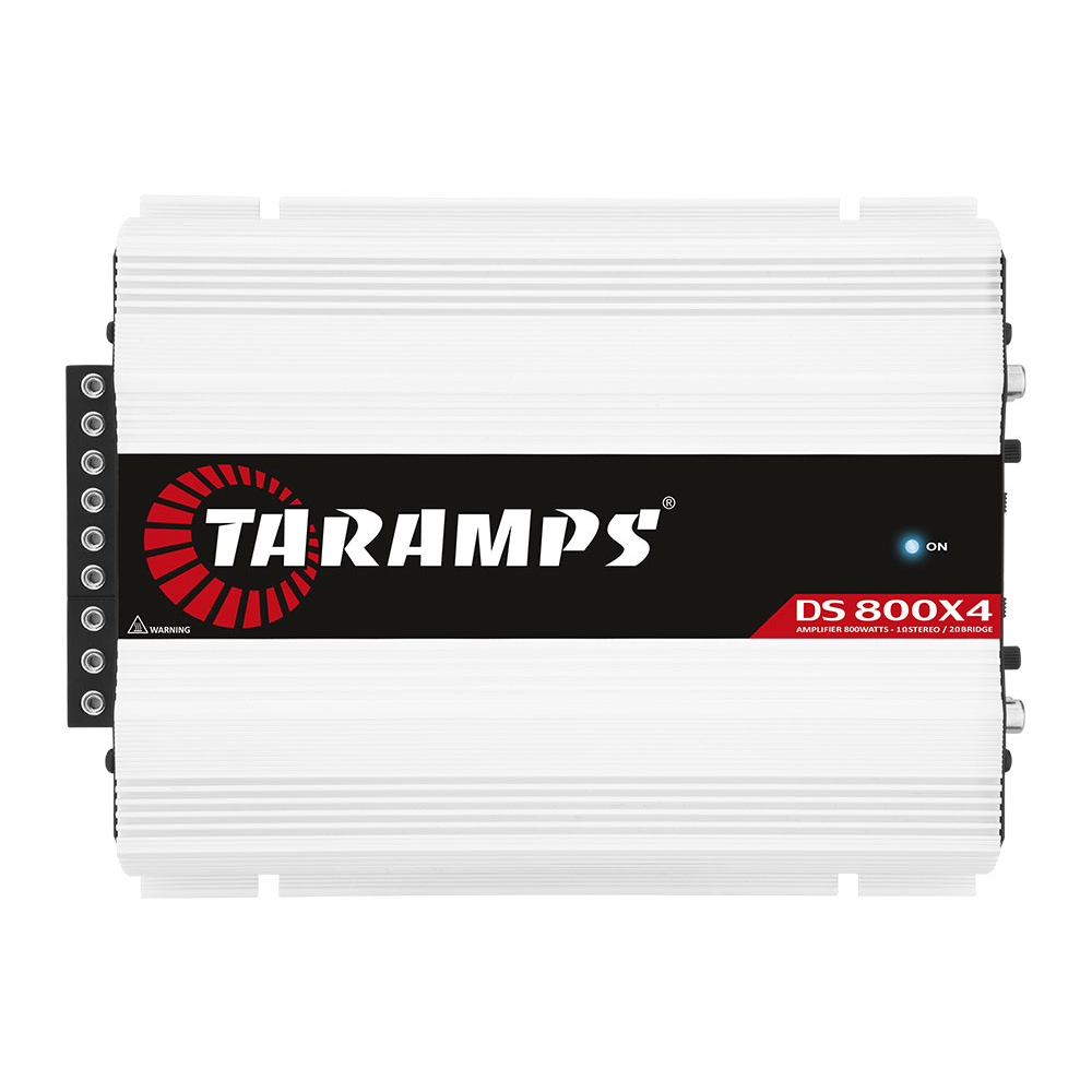 Módulo Amplificador Taramps DS 800X4 800W RMS 2 Ohms 4 Canais RCA Classe D - Spare Parts and Accessories for Vehicles