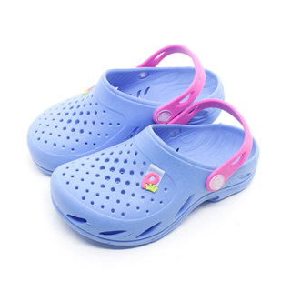 Sandália Babuche Papete Chinelo Infantil Plugt Kids Menina Confortável Macio Leve Básico Enfeite Azul Rosa Pink