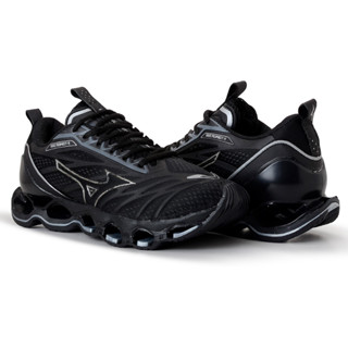 Tenis Masculino Preto Prata Pro 11 Corrida,Academia,caminhada,Leve Confortável,promoção!