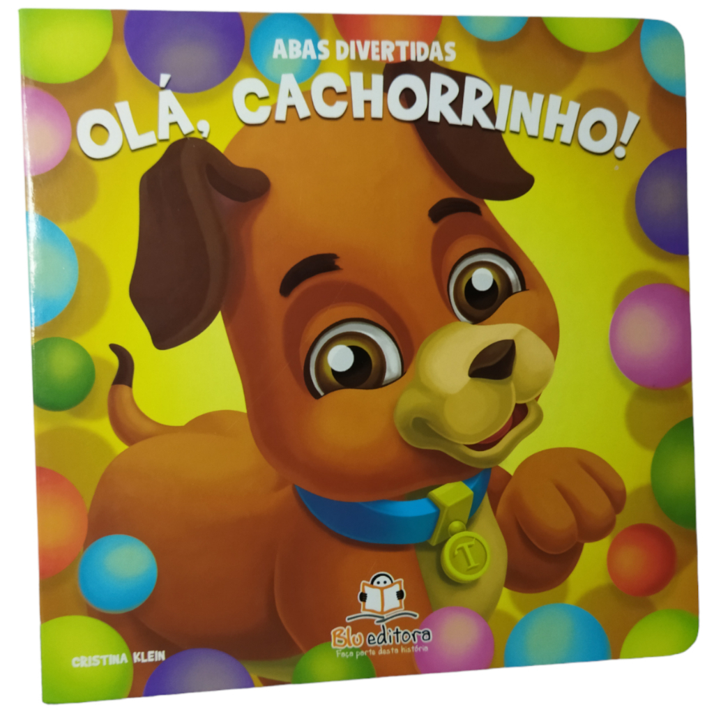 Livro Abas Divertidas: Olá Cachorrinho - Blueditora - Livros Infantis - Livros De Abas
