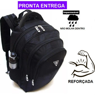 Mochila Bolsa Reforçada Notebook Resistente Trabalho Faculdade Coreana em Oferta na Shopee