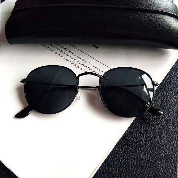 novos óculos de sol feminino vintage pequena armação de metal óculos de sol para mulher/homem marca designer raios espelhados uv400 oculos de sol