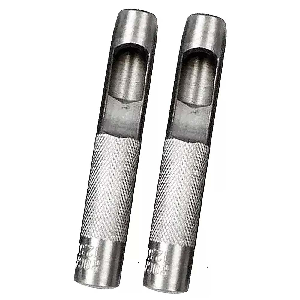 Kit 2 Vazador Furador Para Couro Eva Lonas Cinto Starfer 10mm e 12mm