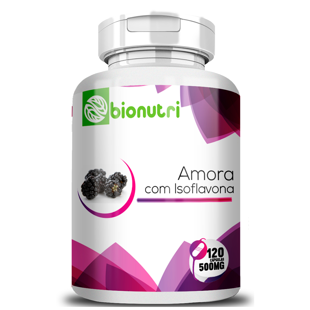 Amora Miúra Com Isoflavona 500mg 120 Cápsulas - Bionutri