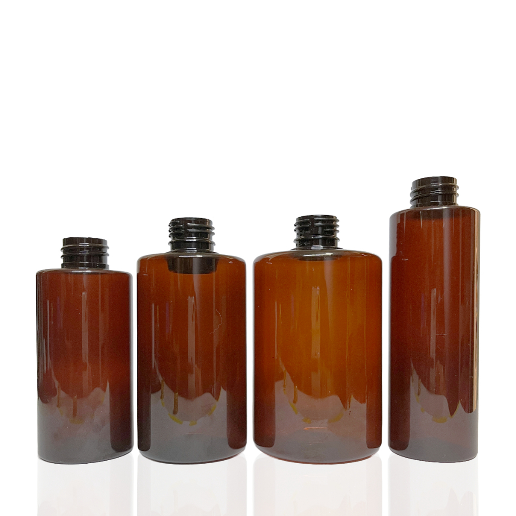 Frasco PET âmbar difusor de ambiente 28/410 200ml 250ml 350ml 500ml com tampa e varetas