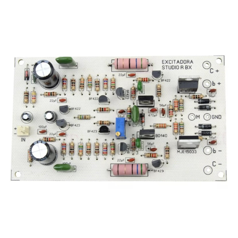 Placa Montada Para Amplificador Excitadora Studio R Bx