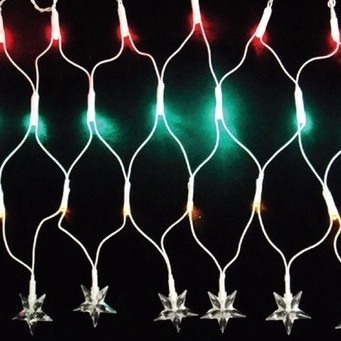 Cascata Cortina Pisca-pisca de 160 Led 8 Funções 6 Metros Decoração Natalina Luzes Pisca Pisca Led Natal Iluminação USO