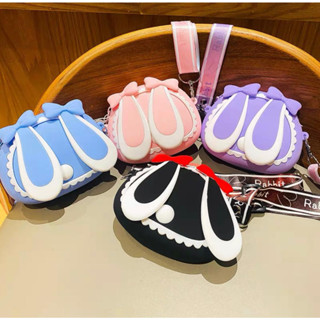 Bolsa infantil orelinha de coelho