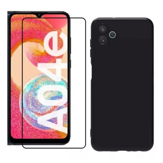 Capa Capinha Aveludada + Película 3d Para Samsung A04e em Oferta na Shopee
