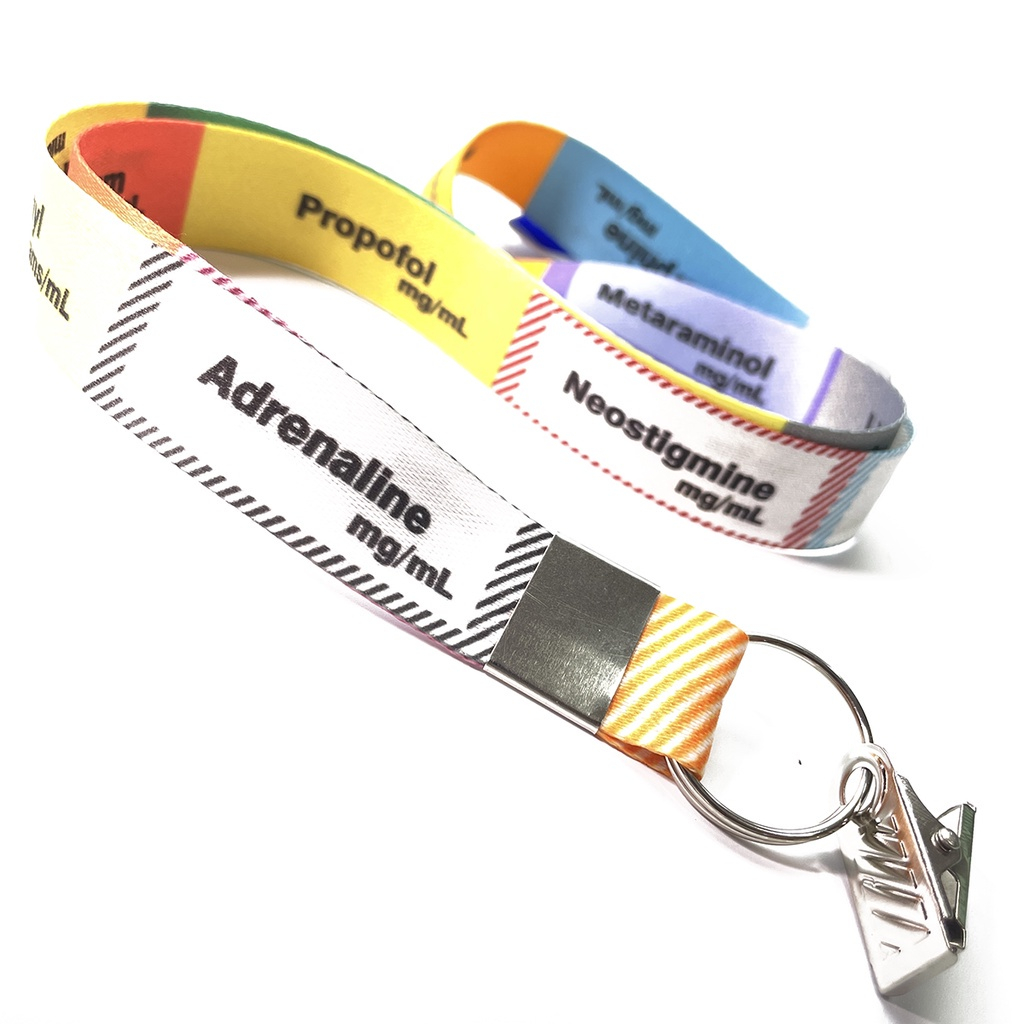 Cordão para Crachá Nome de Remédios com jacaré em Oferta na Shopee