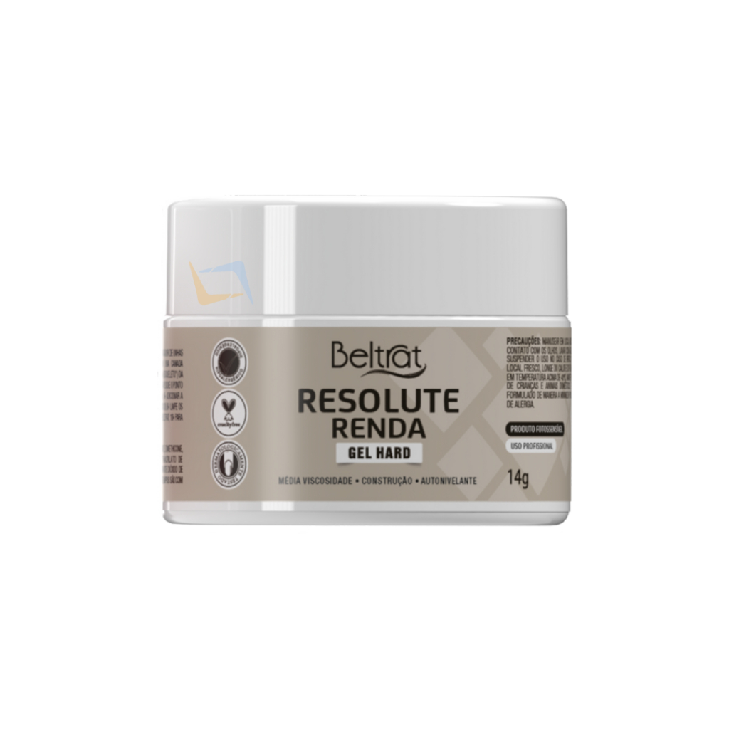 Gel Resolute Renda 14g Beltrat/ Alongamento de Unhas Artificiais em Oferta na Shopee