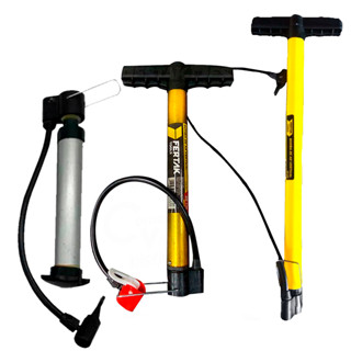 Bomba De Ar Encher Pneu De Bicicleta Bike Carro Moto Fácil Universal