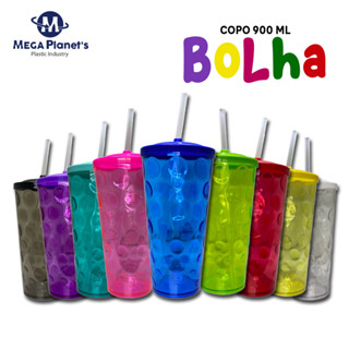 COPO BOLHA 990ML TAMPA NORMAL | Ideal para Drinks e Festas | Aniversários | Casamentos | Decorações | Eventos