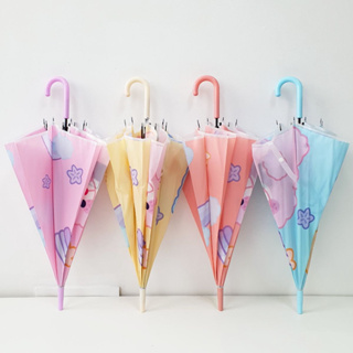 Guarda Chuva Infantil Sombrinha Bengala Automático Juvenil Ursinho Estampa Bichinho Fofo rf: 682 em Oferta na Shopee