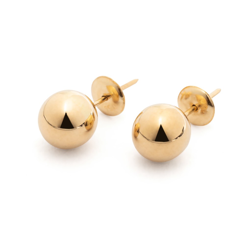 Brinco Ouro 18k Bola 6mm: Onde Comprar | BuscaProdutos