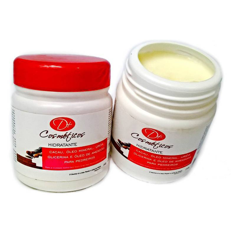 Creme Hidratante Para Pés De Pedreiro DT Cosméticos 240g