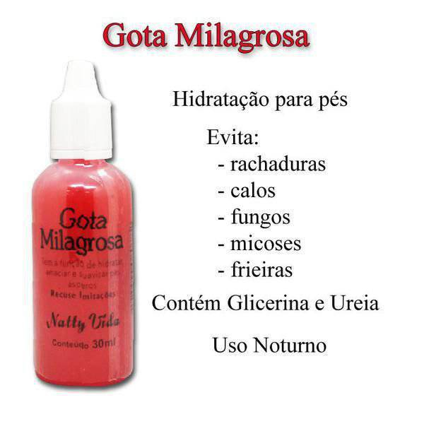 Gota Milagrosa Natty Vida 30ml em Oferta na Shopee