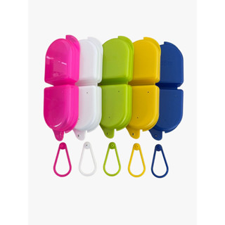 kit com 3 Caixas Para Aparelho, Estojo Ortodôntico - 3 Unidades Usado para Guardar Aparelho Móvel, Dentadura, outras coisas.