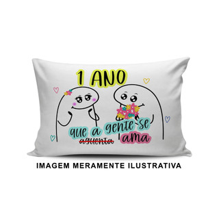 Almofada Flork aniversario de namoro dia dos namorados