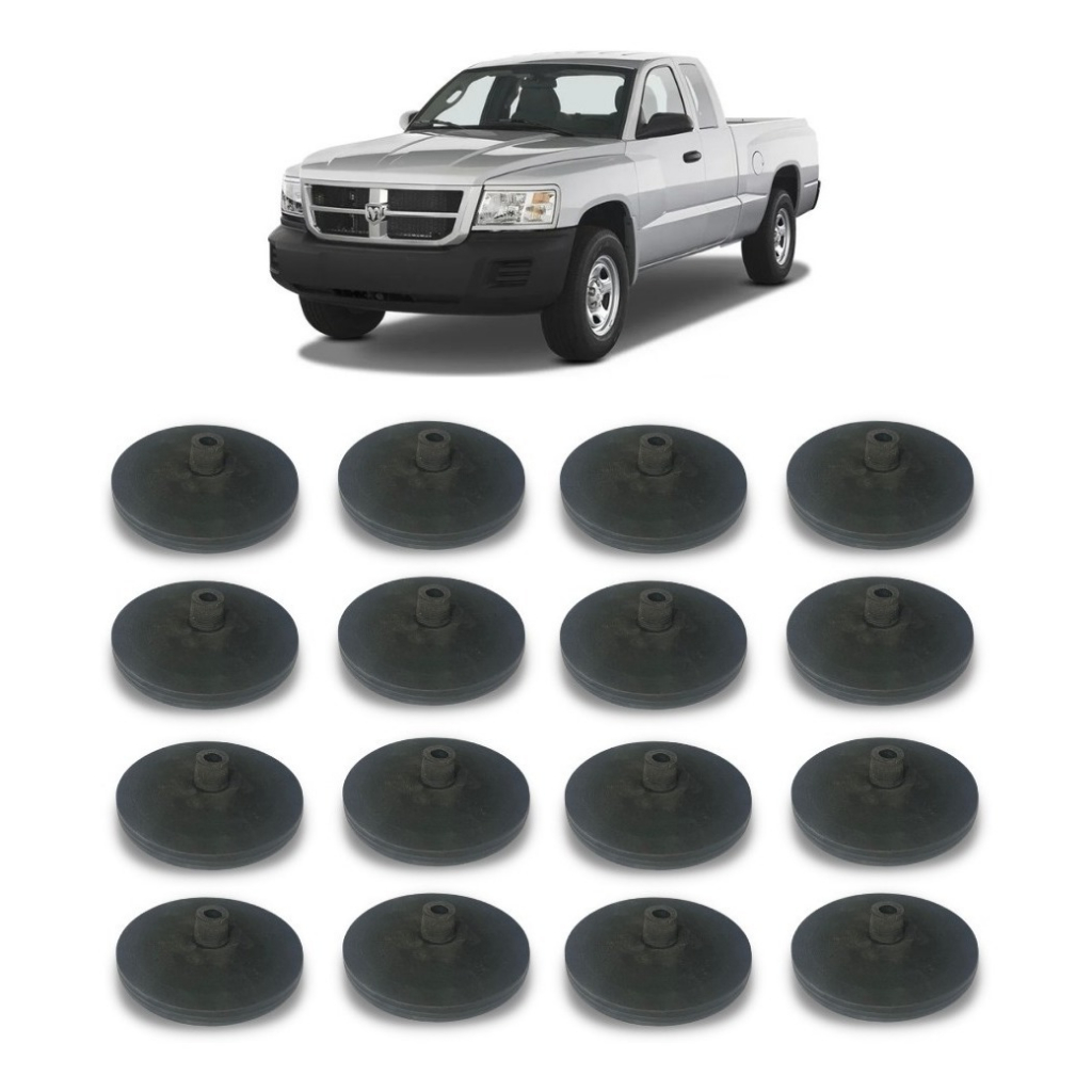 Kit Separador Do Feixe De Molas Dodge Dakota 16 Pçs - 02 Lds